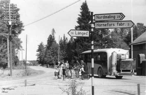 Bussen i Hörnefors
